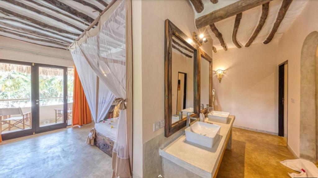Zanzibar Pearl Boutique Hotel and Villas バスルーム（客室）
