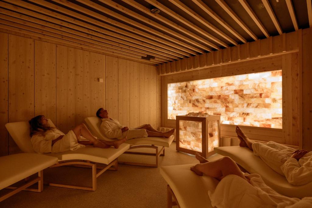 Spa or relaxation area at Hotel Bohinj