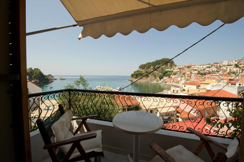View, Olympic Apartments in Parga