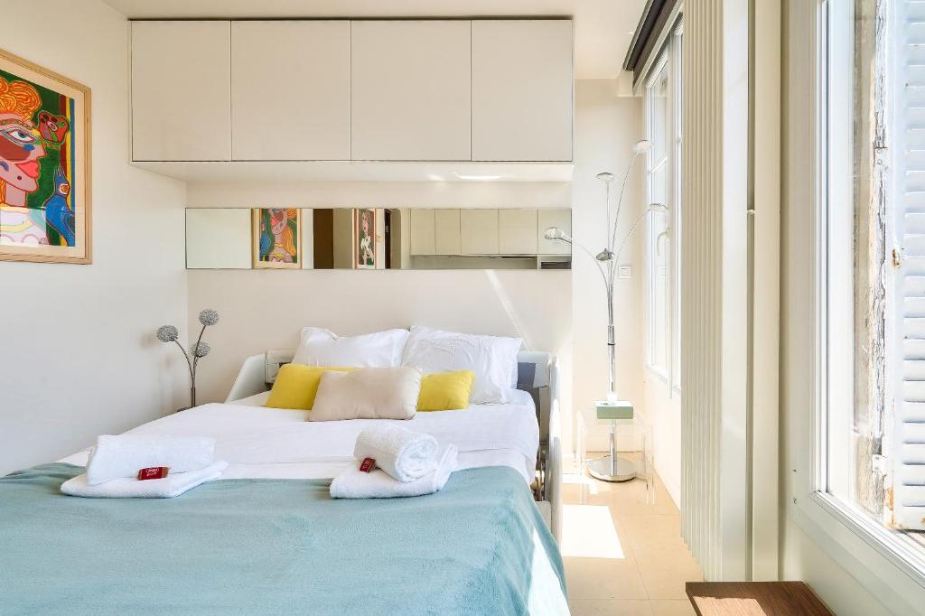 Designed Studio with AC-Terrasse Vue Tour Eiffel - 5