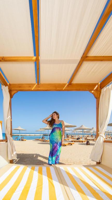 New Eagles Aqua Park Resort — Beach in Hurghada, Red Sea