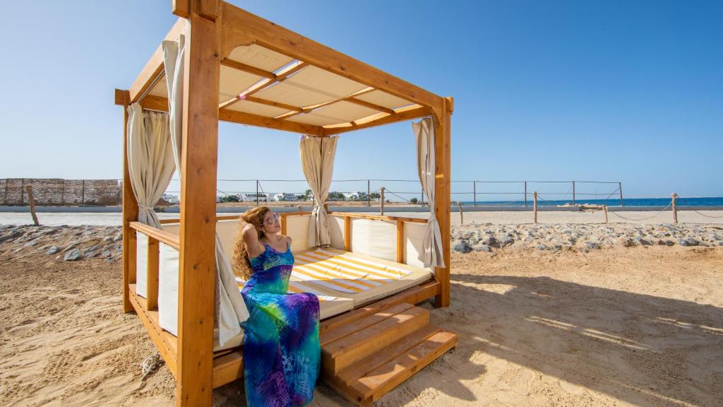 New Eagles Aqua Park Resort — Beach in Hurghada, Red Sea
