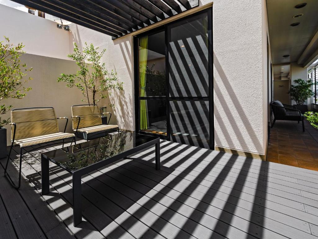 Balcony/terrace, Hotel Azat Naha in Okinawa Main island