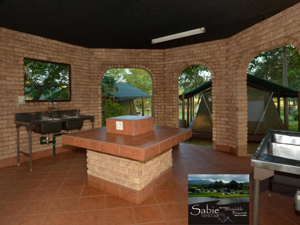 Kitchen, Sabie River Camp in Sabie