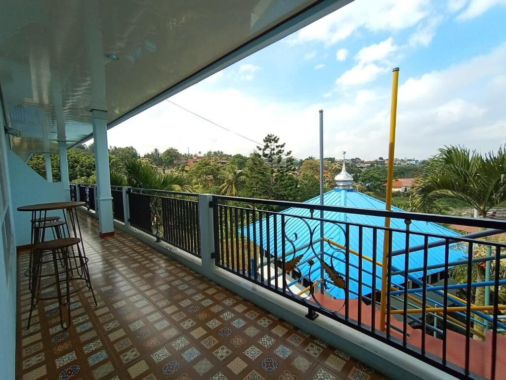 Balcony/terrace, Aries Biru Resort in Puncak