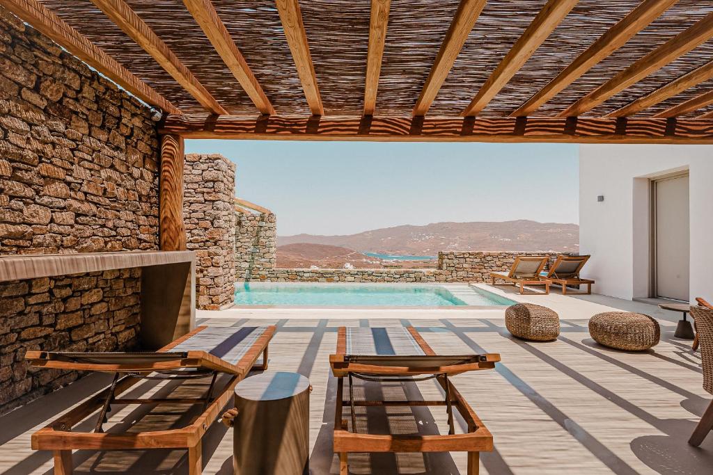 Amarelo Suites バルコニー/テラス