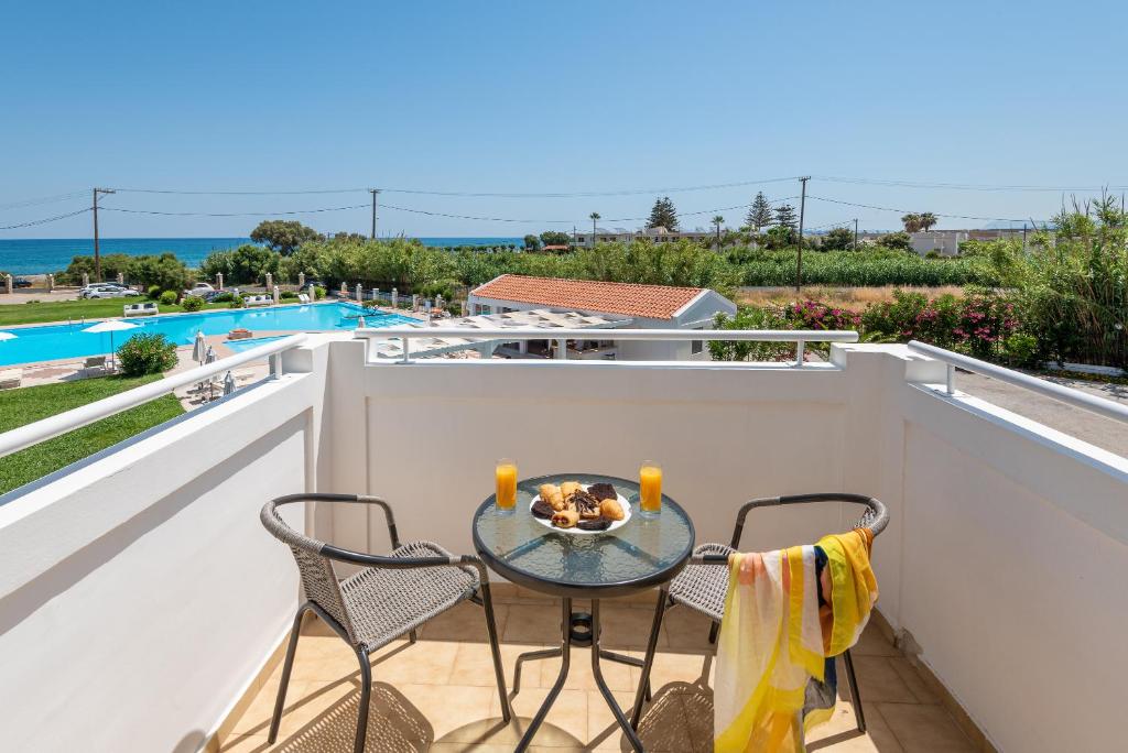 View, Mrs Chryssana Beach Hotel in Crete Island