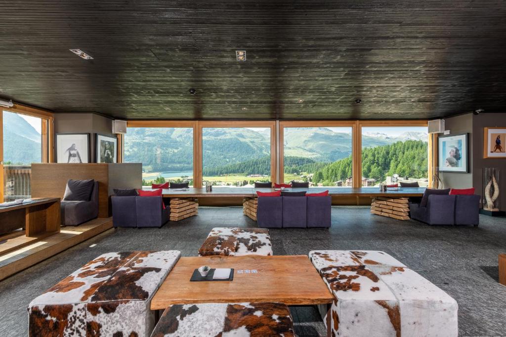 Bar/lounge, Nira Alpina in Silvaplana