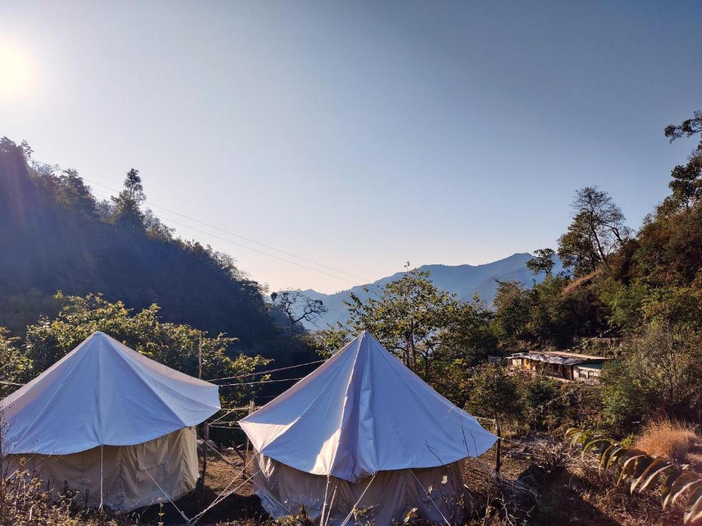 TRIBE AQUA a nature retreat above Neer waterfall photo