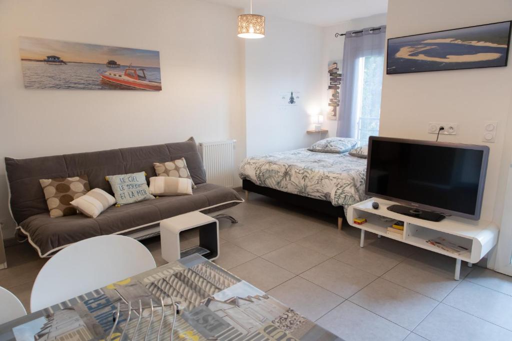 Appartement T1bis centre ville Andernos Les Bains - 5