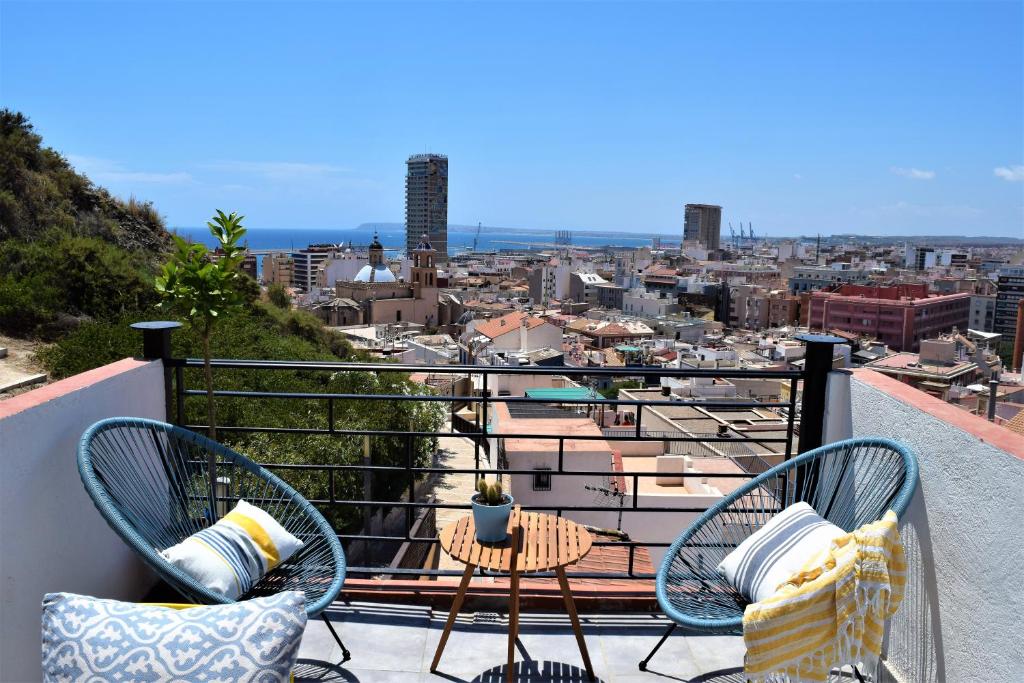 House with sea view in the old town of Alicante, Alicante