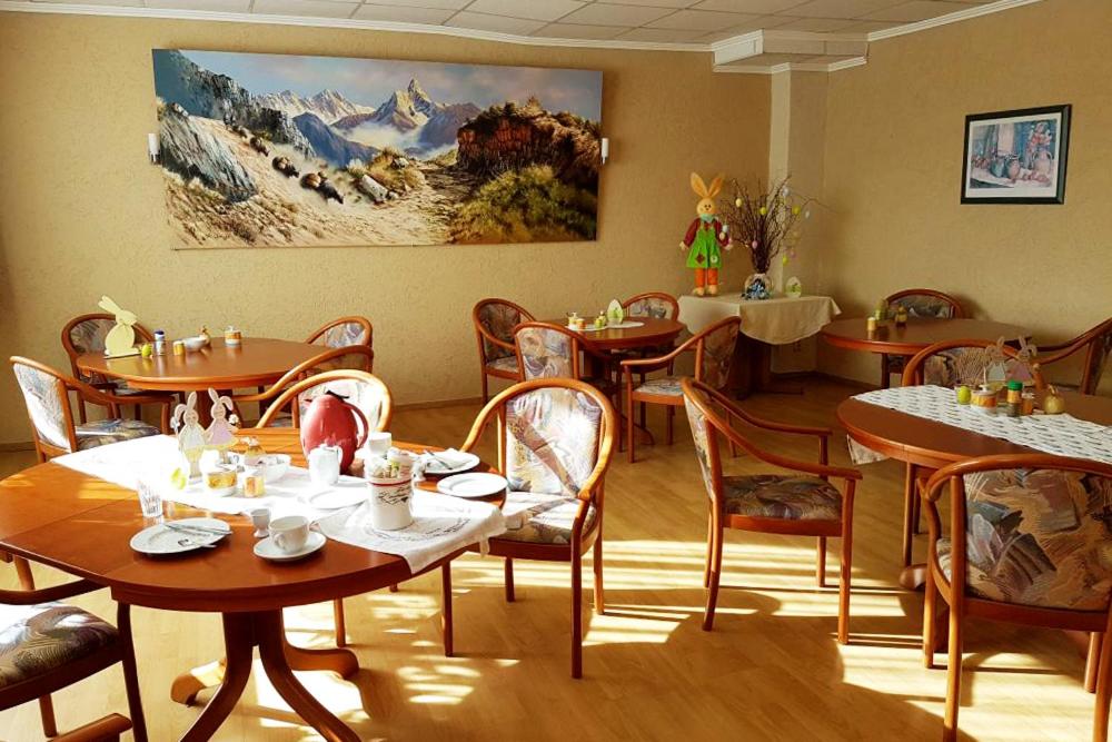 Pension am Stern レストラン