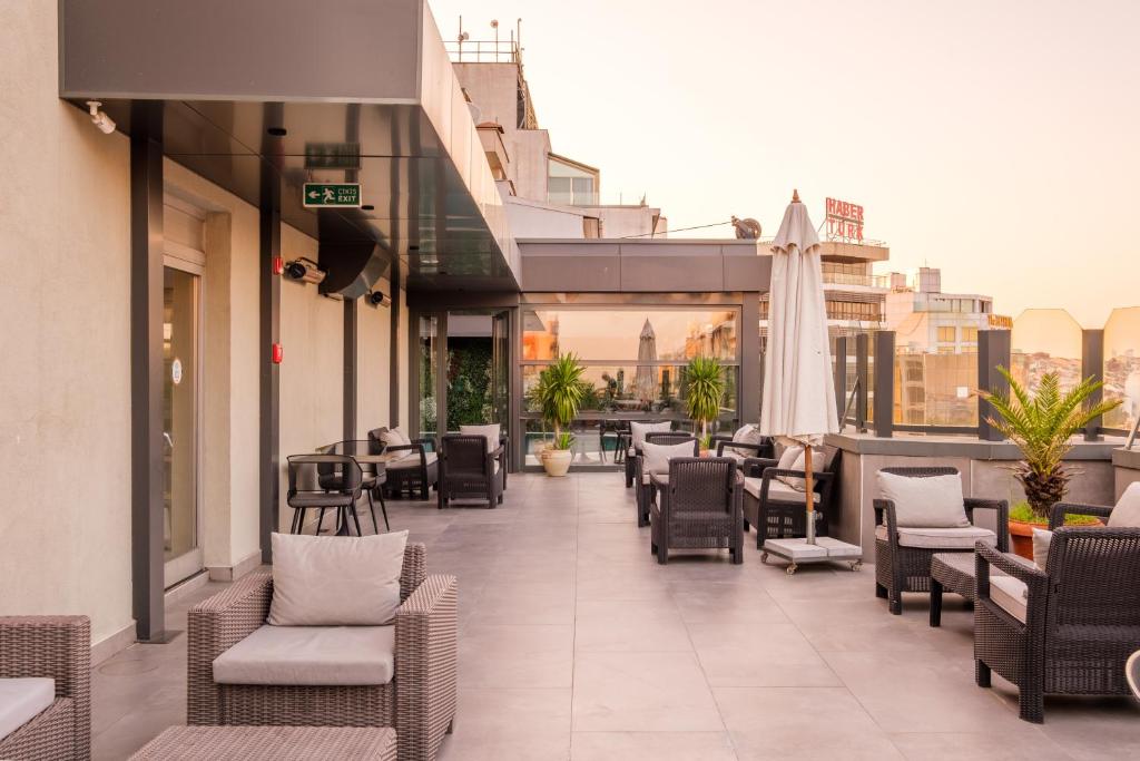 Balcony/terrace, Golden Age Hotel in İstanbul