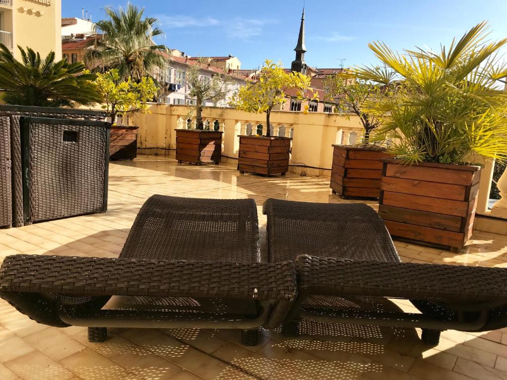 Appartement terrasse dans palace Belle Epoque - 4
