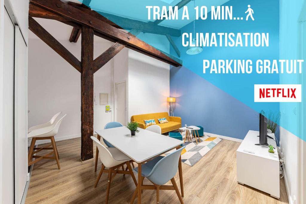 Aux portes de Bordeaux Le Loft Samba MindUrGuest — Hotel in Begles