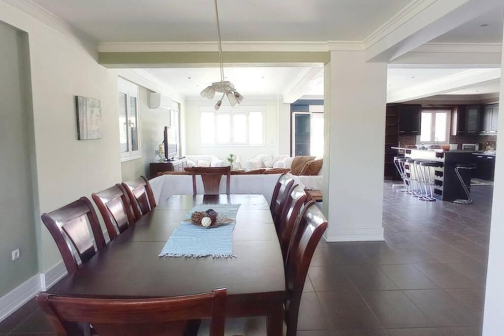 Villa IRENE Evia 4 bdr Pool 500m to Beach 전경