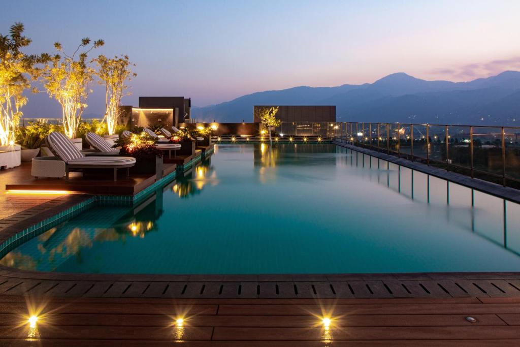 Swimming pool, The Botanica Sanctuary in Puncak