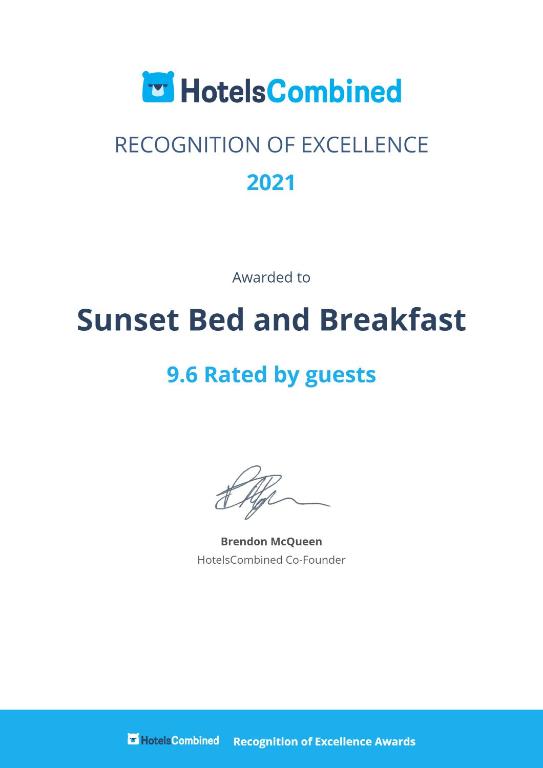Sunset Bed and Breakfast photo