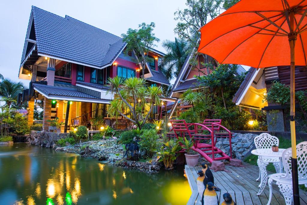 Exterior view, Is Am O Chiang Mai Resort in Chiang Mai