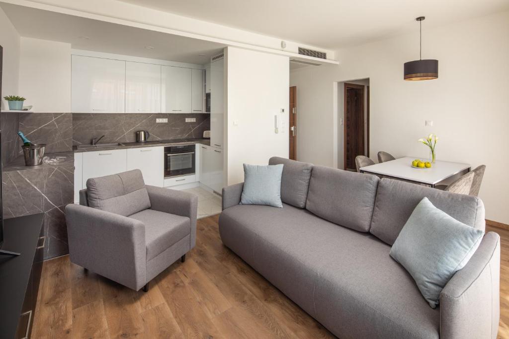 Hotel Carbona Spa Residence Apartmanok 전경