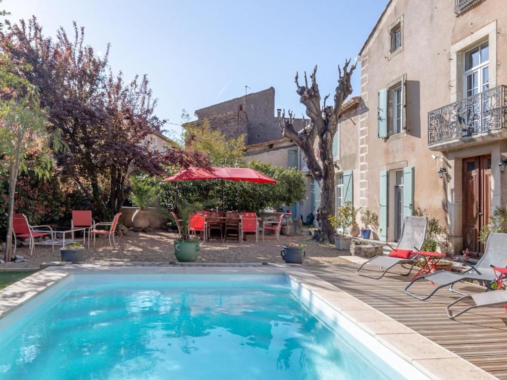 Elegant Holiday Home in Olonzac with Private Swimming Pool
