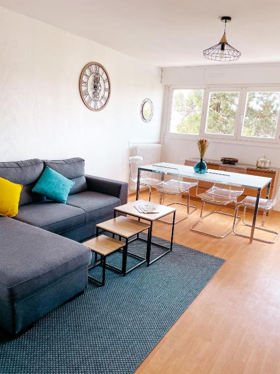 Spacieux appartement avec Balcons, 4 chambres, espace & confort, Centre Gare - 2