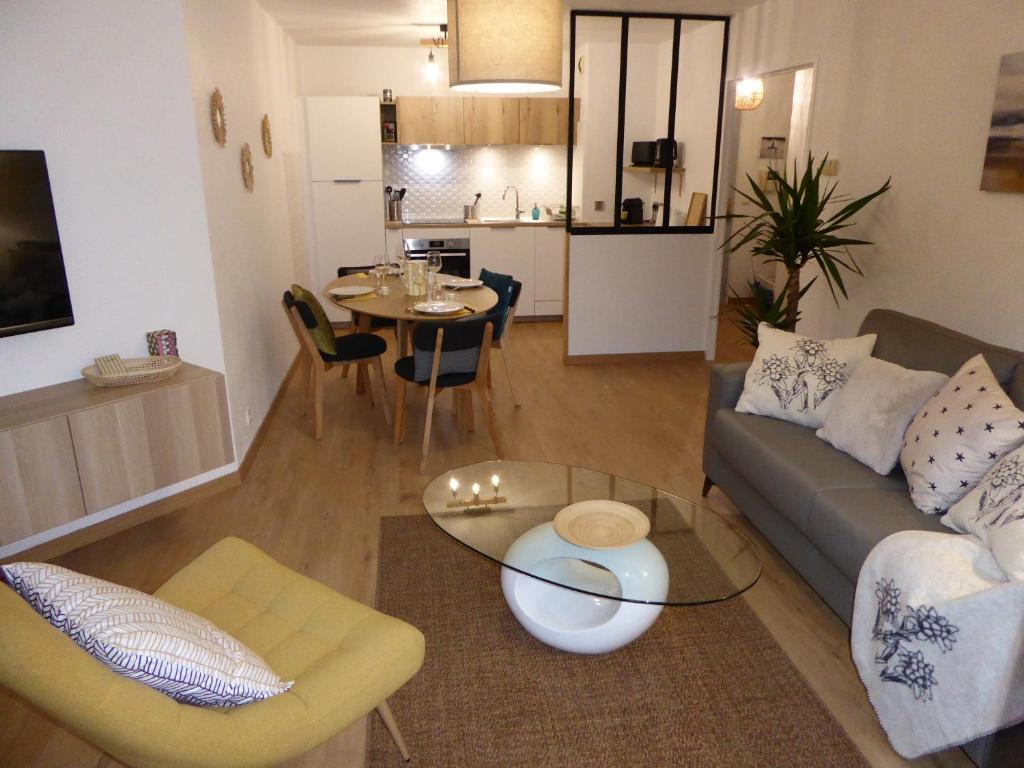 ALPINES 2 /près du funiculaire et gare sncf-garage privé-terrasse sud-46m2 - 1