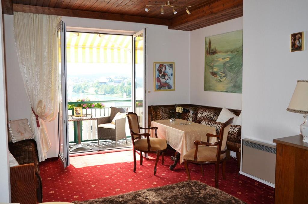 Balcony/terrace, Villa Desiree - Hotel Garni - Adults Only in Villach