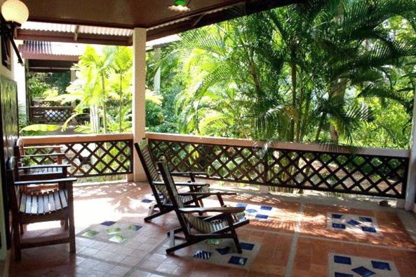 Balcony/terrace, The Emerald Bungalow Resort in Krabi