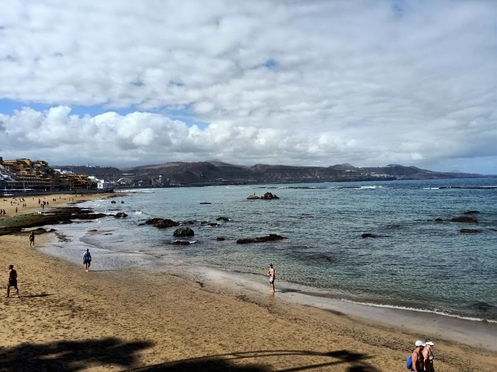 Estudio vacacional W&G Las Canteras con bonitas vistas al mar - 4