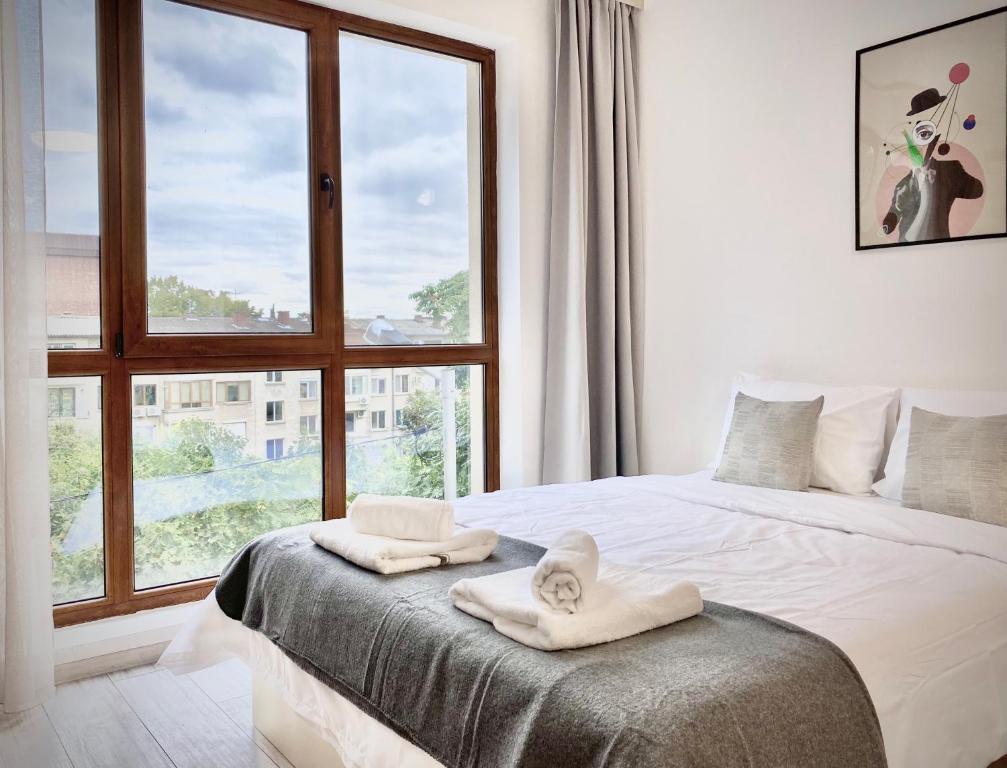 Modern Studio for 4 persons with Fast Wi-fi, Stara Zagora