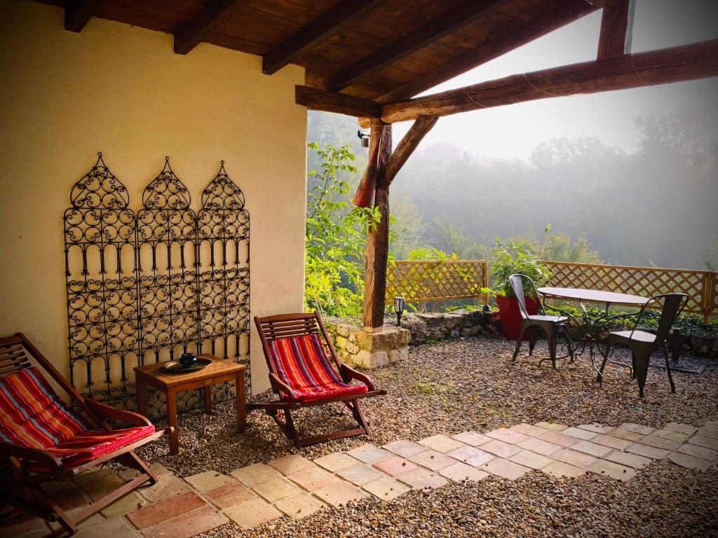 Gîte la canopée à Duras - Piscine