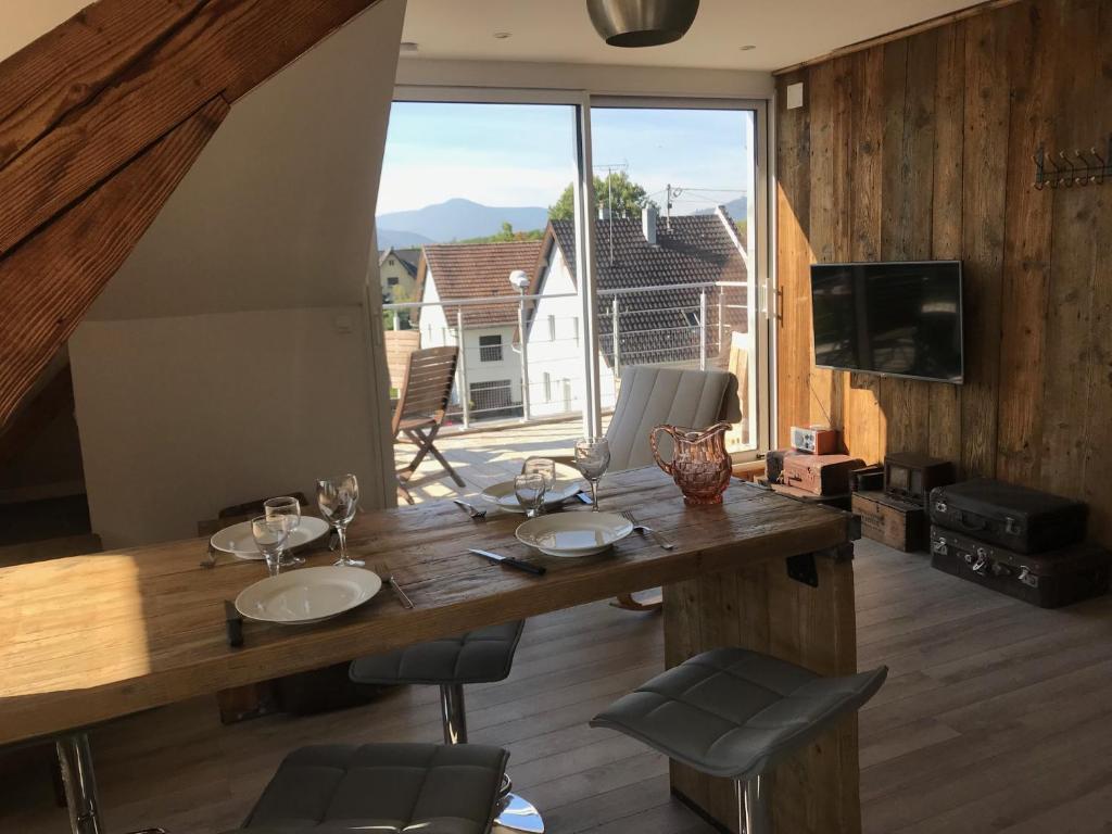 Appartement chaleureux et lumineux avec vue ! au centre Alsace, Sélestat