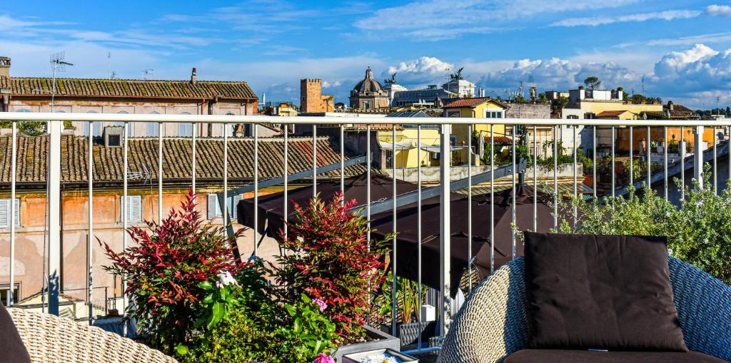 Balcony/terrace, Palazzo Navona Hotel in Rome