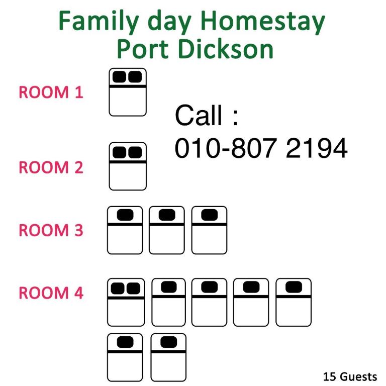Familyday homestay Port Dickson BBQ 3min to beach photo