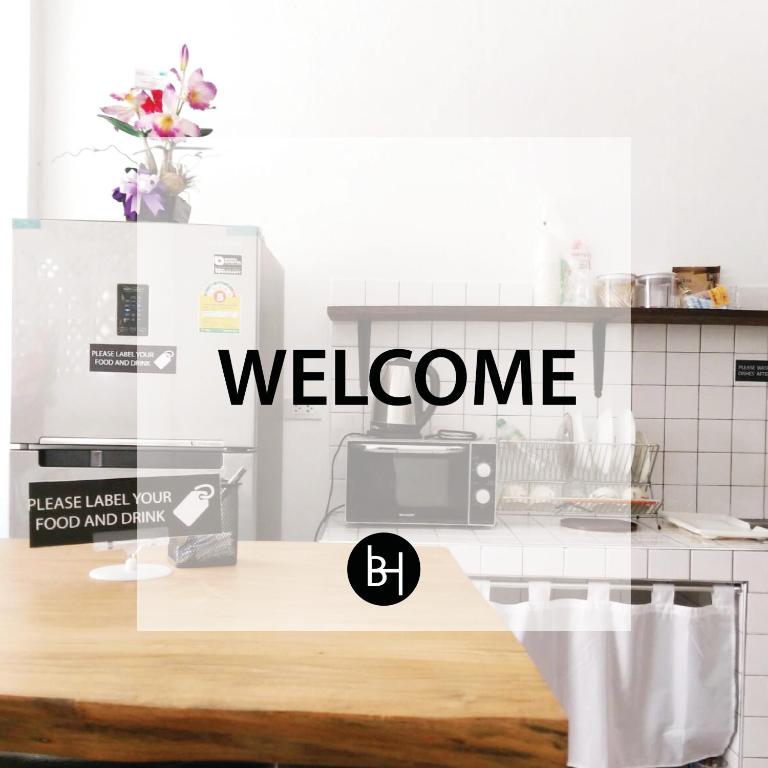 Kitchen, BAAN64 Hostel in Hat Yai