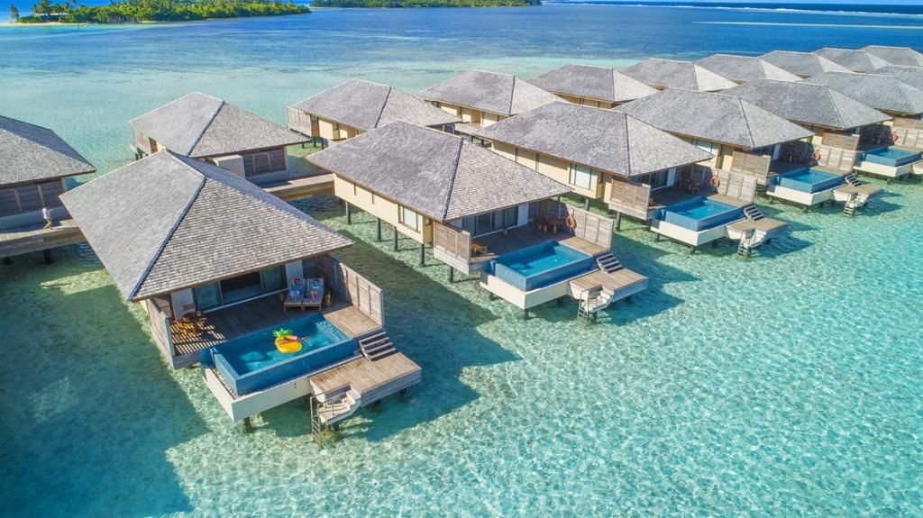 Exterior view, The Residence Maldives at Dhigurah in Maldive Islands