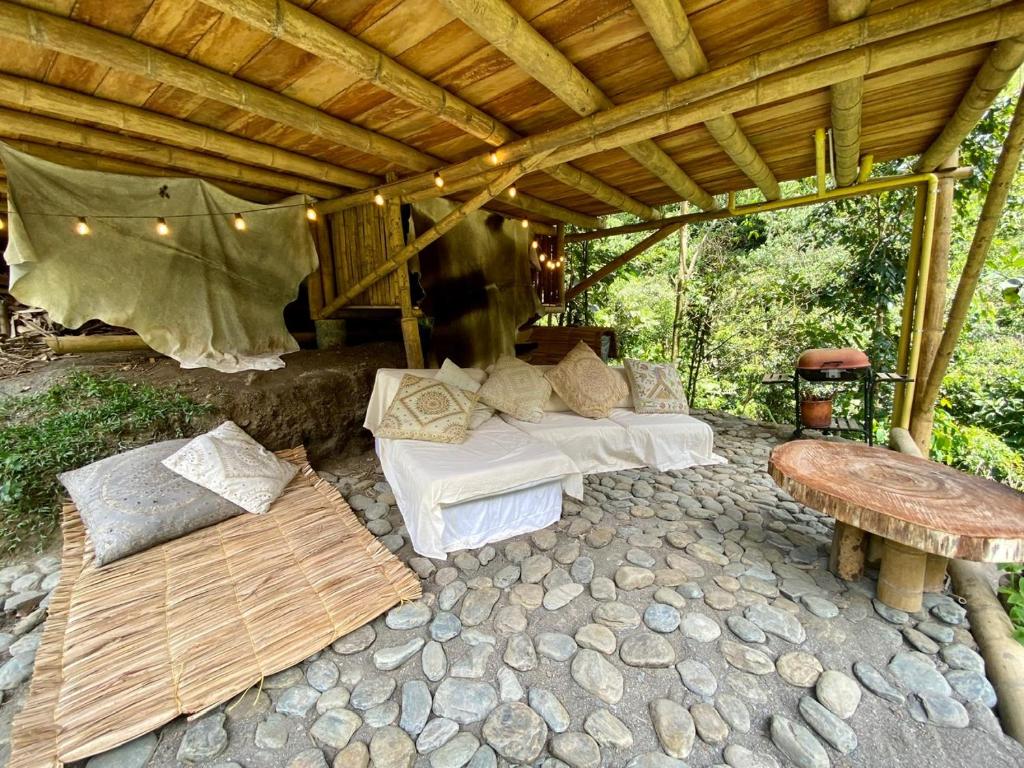 Ecocabana Pocahontas en rio Santo Domingo Melcocho 전경
