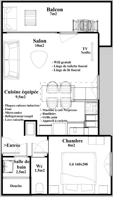 Appt Tournette - Centre Village, Vue Montagne - AravisTour - 5