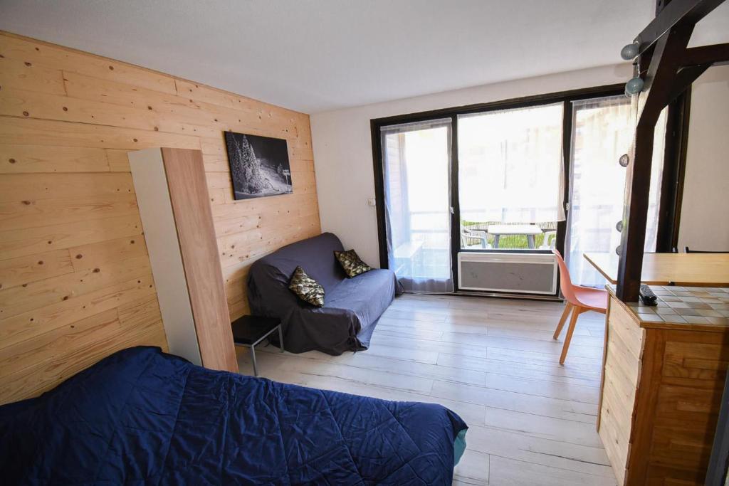 Relai S11 Grand et lumineux studio avec coin montagne 4-6 pers, WIFI, 30m des pistes, grand balcon, DRAPS NON COMPRIS - 3