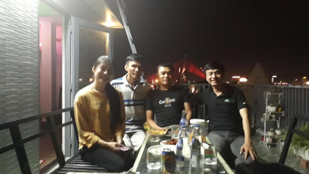 Sena home 4th-Rooftop Overlooking Danang Dragon bridge photo