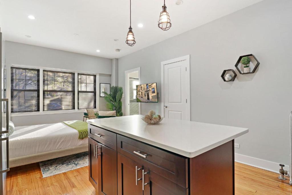 Alluring Portage Park Studio Apt close to Shops - Leland 1N photo