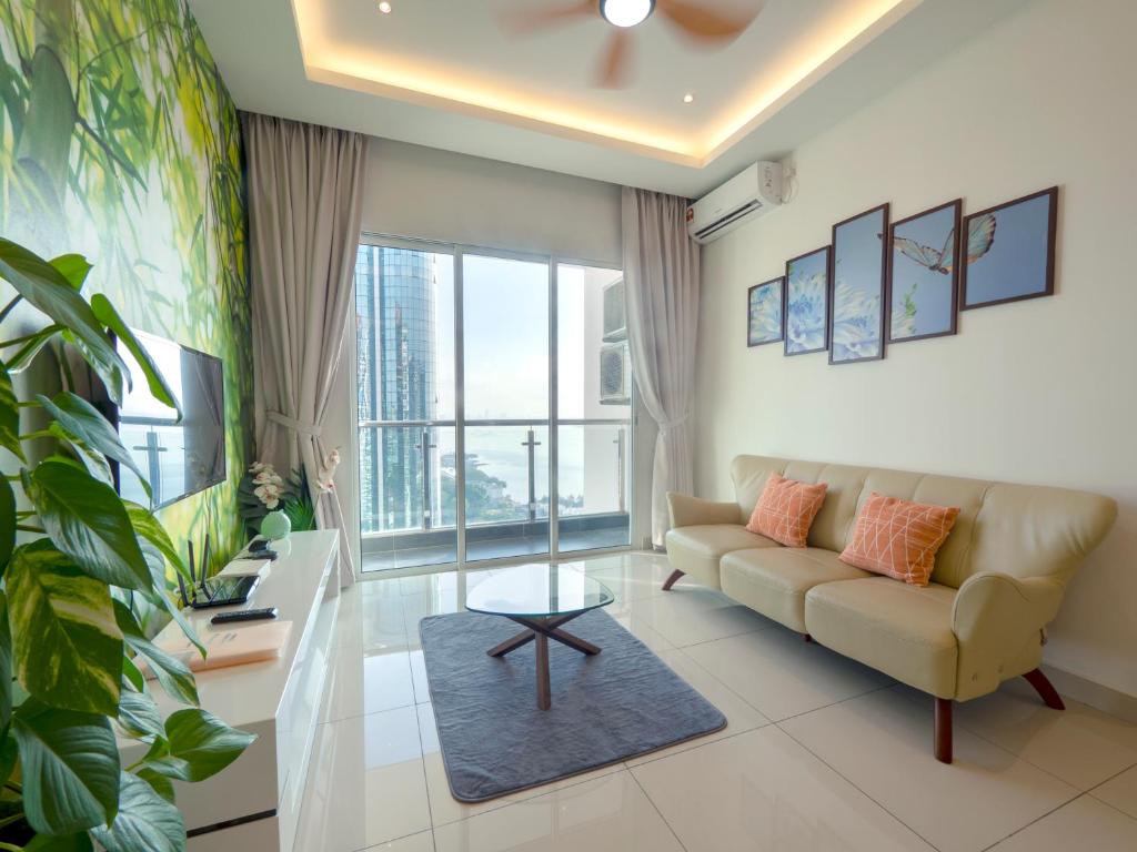 Seaview condo near RF Mall, Food Court &amp; Free Netflix — Hotel in Johor Bahru