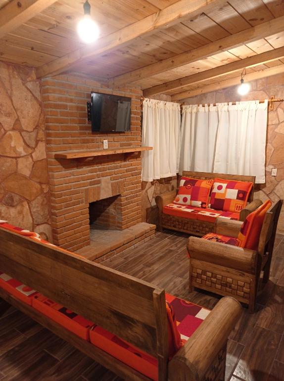Cabanas el Corral del Rayo Huasca — Hotel in San Miguel Regla