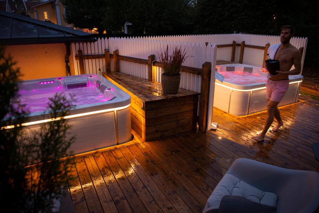 Swimming pool, Slottshotellet in Kalmar