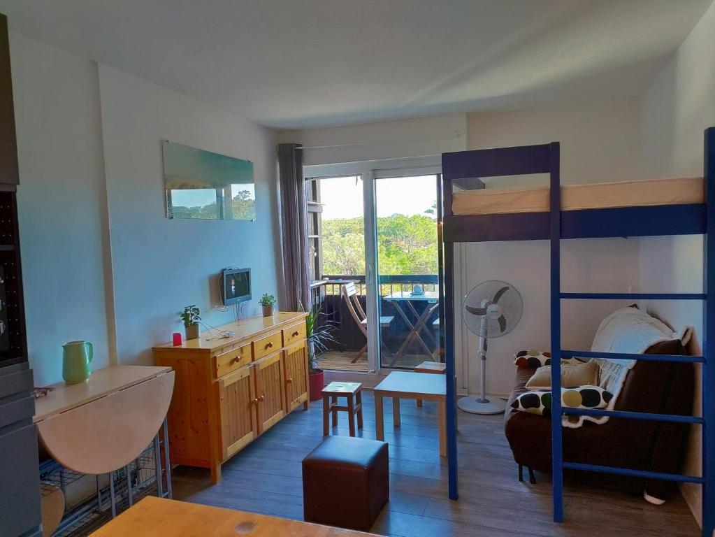 studio à l'océan au dessus des pins (plage & commerces à pied) - 2
