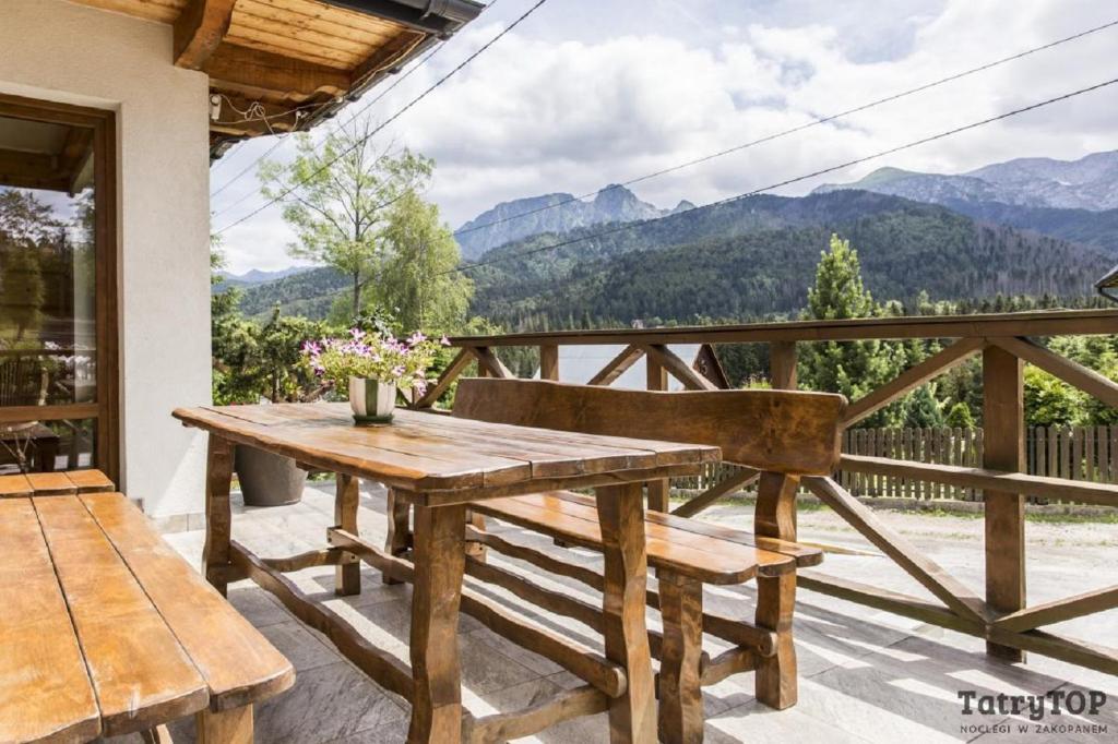 Dom z Sauną i widokiem na Giewont, Kościelisko