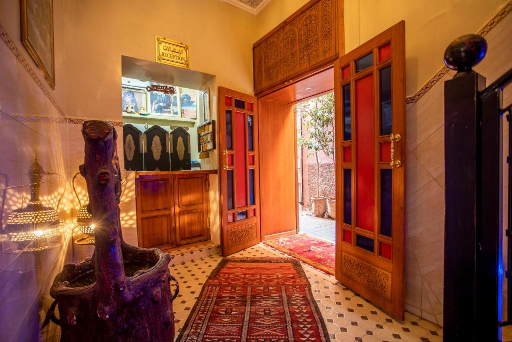 Entrance, Riad Aymane in Marrakech