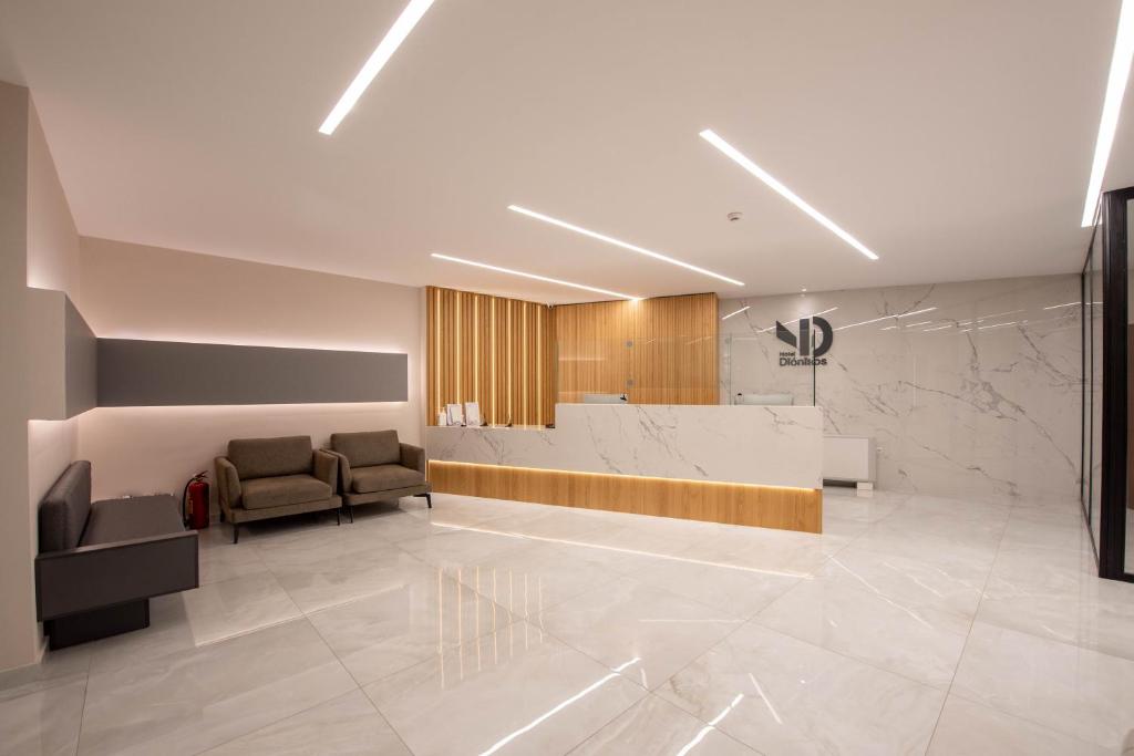 Lobby, Dionisos Hotel in Larisa