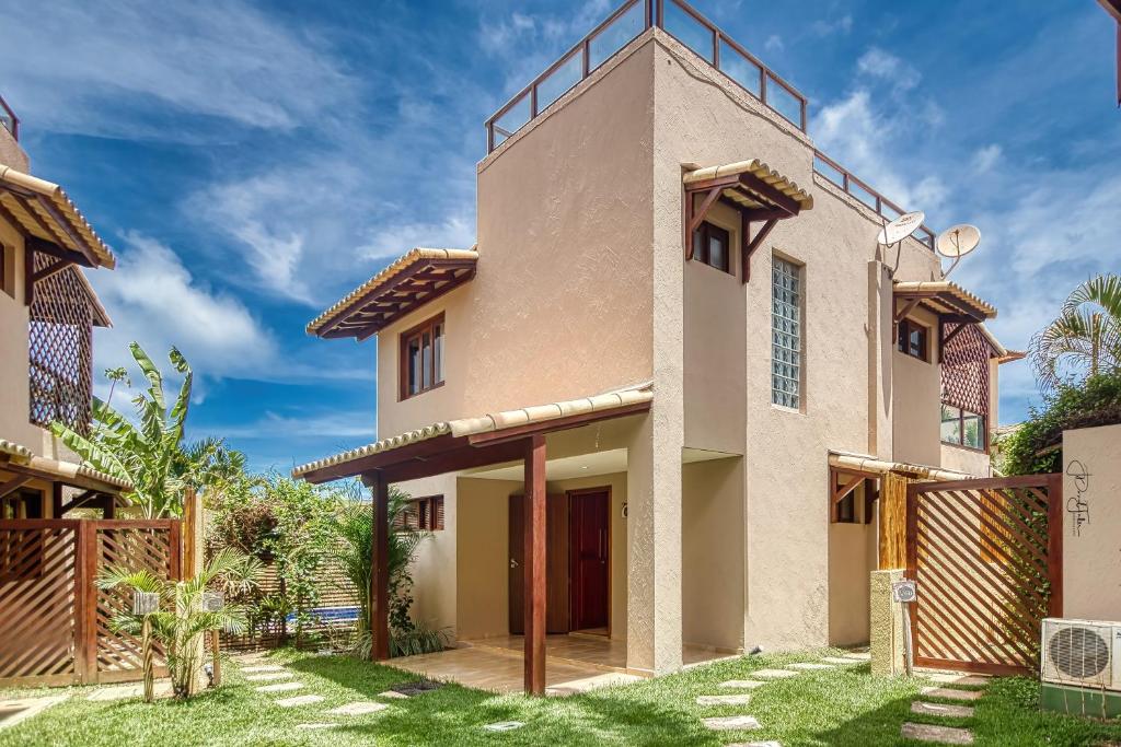 TRIPLEX V7 Pipa Beleza Spa Resort Piscina privada,Jacuzzi e hidromassagem em suíte!